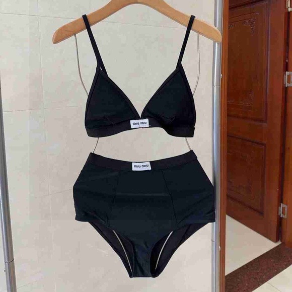 Meet the Posher Other - Miu Miu women's bikini swimsuit